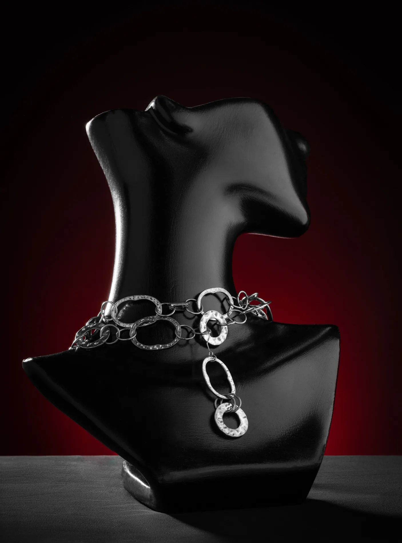 Fotografía de joyería, collar